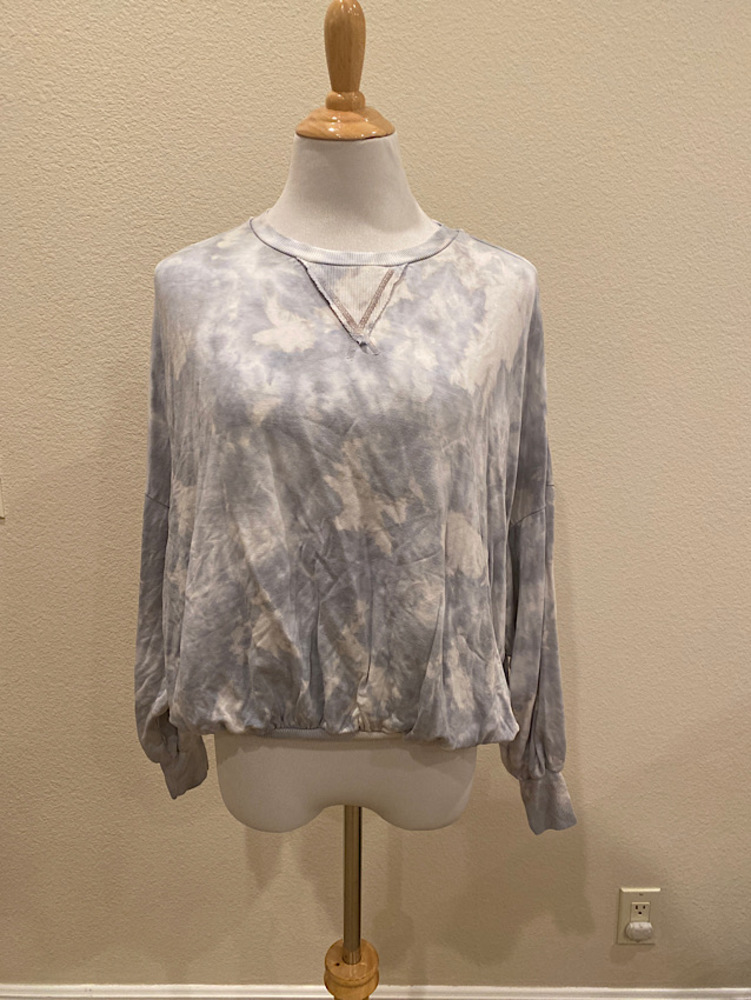 Young Fabulous & Broke Oversize Tie Dye Sweatshirt Crew Neck Size Small